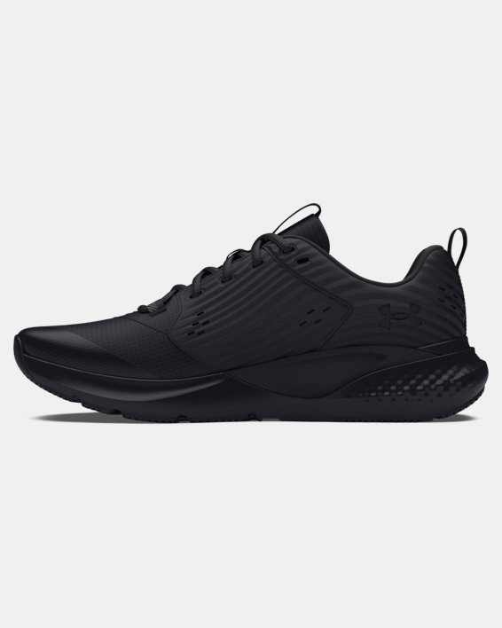 Men's UA Commit 4 Training Shoes in Black image number 1